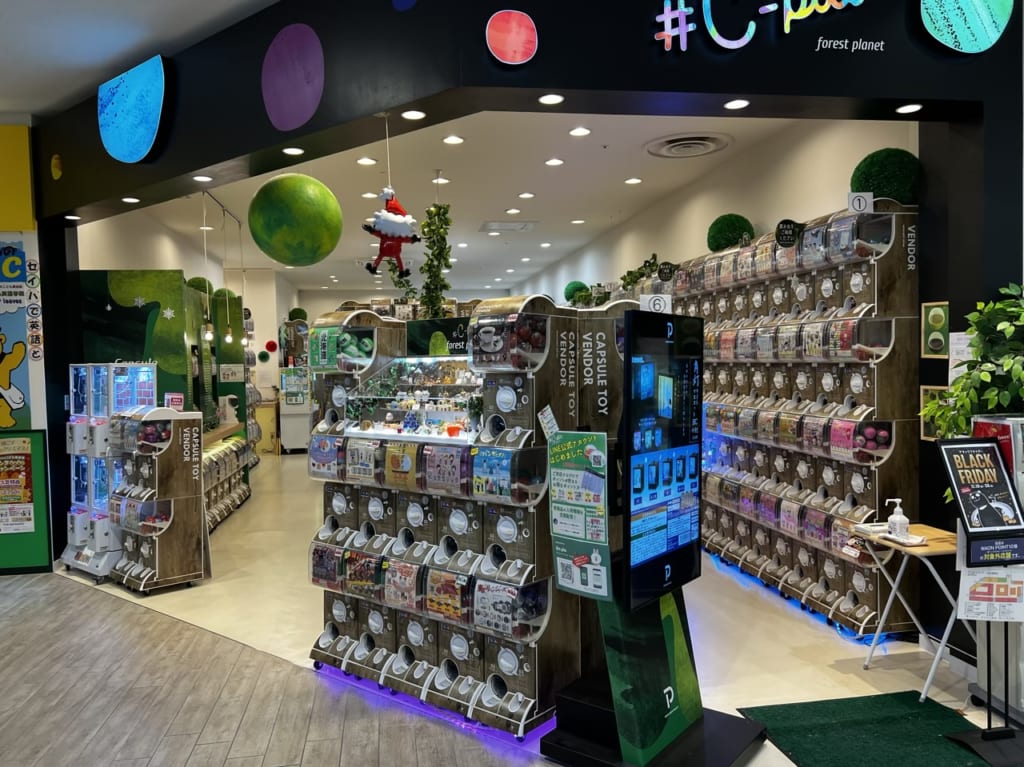 3階のガチャの入口