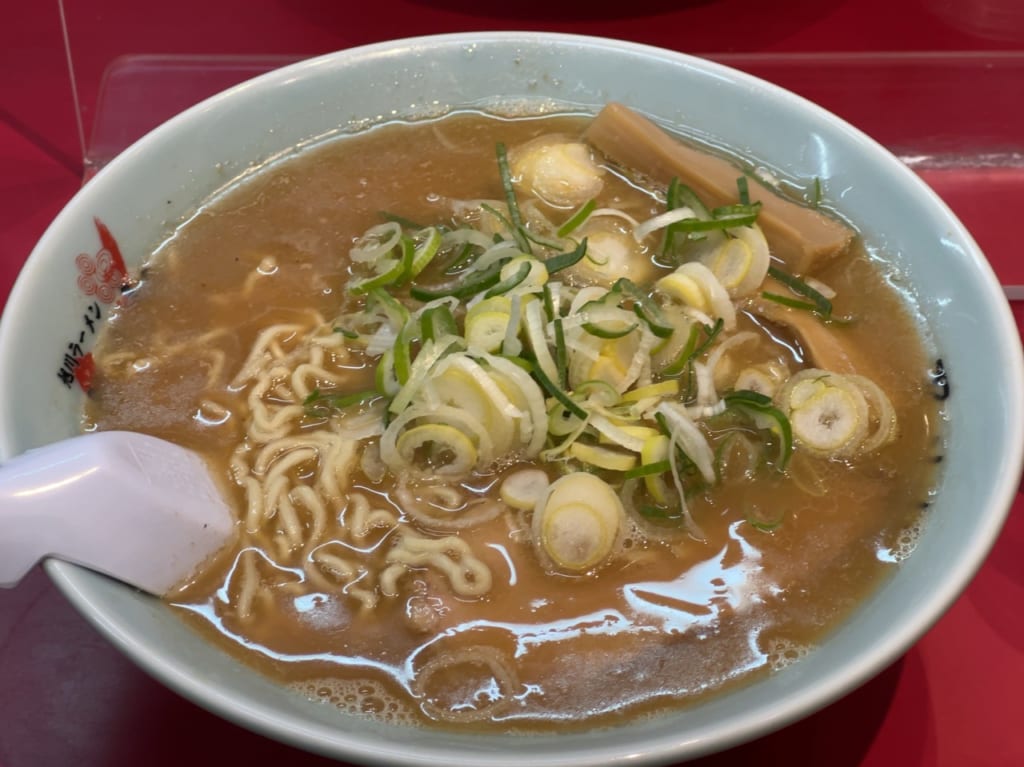 ラーメン村の梅光軒の醤油ラーメン