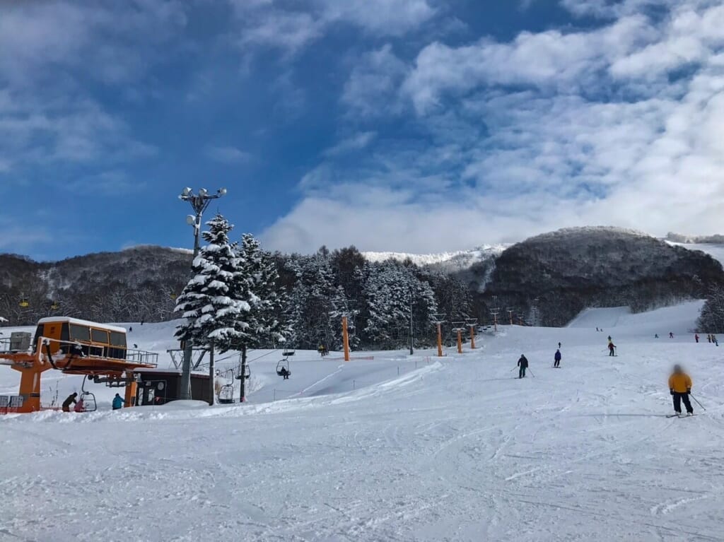 カムイスキーリンクスのゲレンデ風景