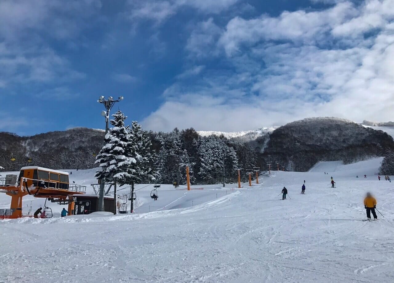 カムイスキーリンクスのゲレンデ風景