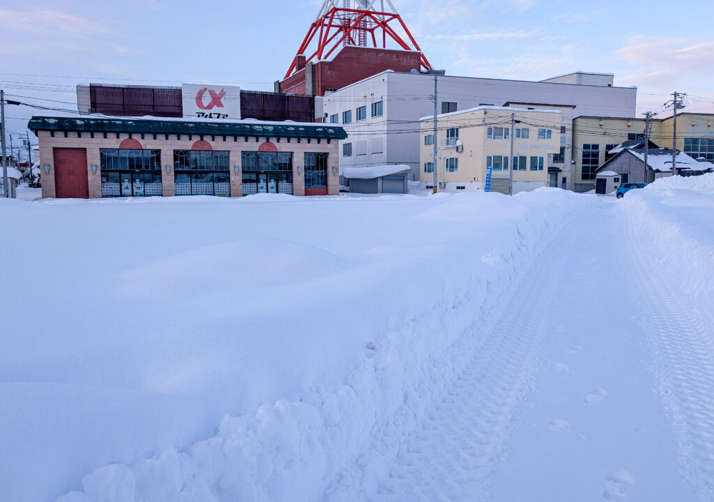 旭川のパチンコ店跡地