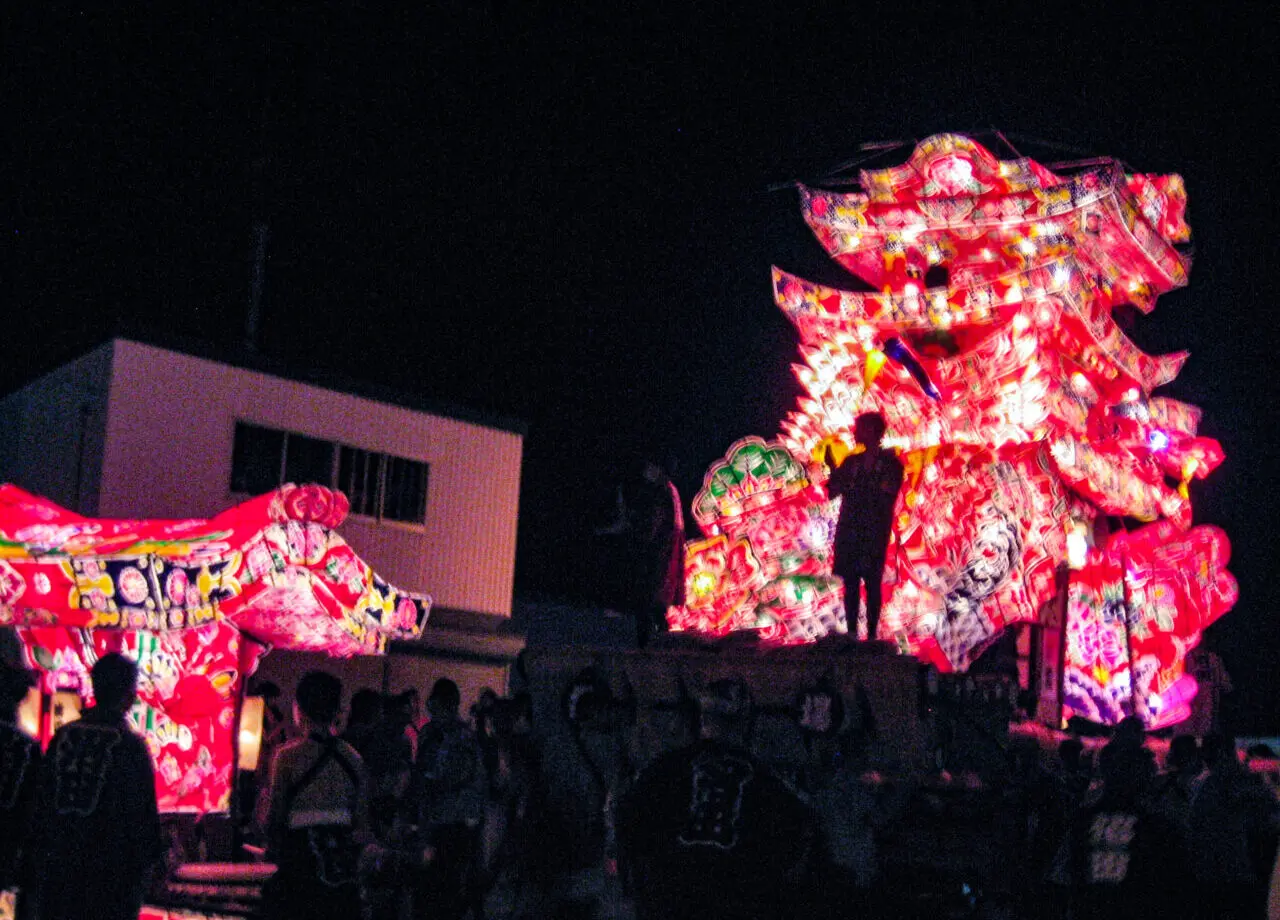 夜高あんどん祭り
