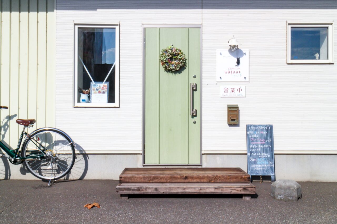 パティスリーアンジュール2018 お店入口