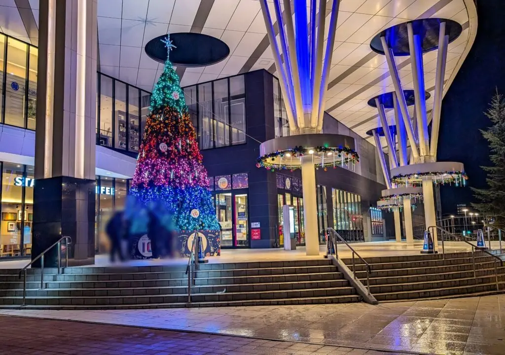 駅前イオンのツリー