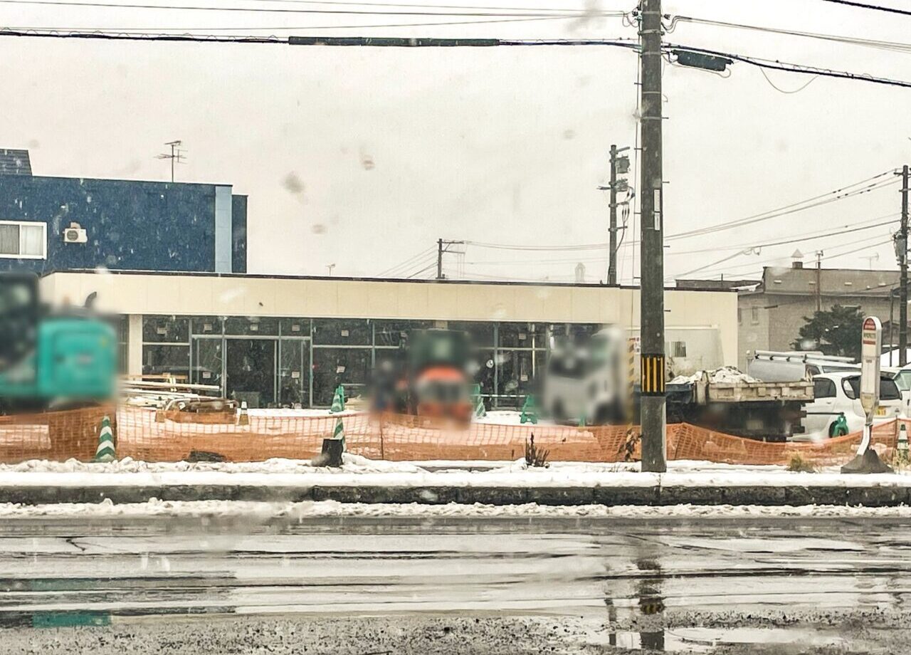 セブンイレブン新築