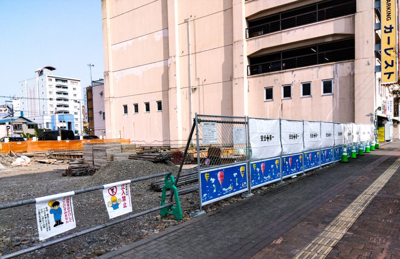 1条通の新築工事